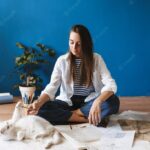 жінка живопис