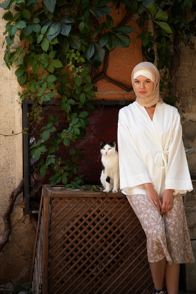 жінка в хіджабі