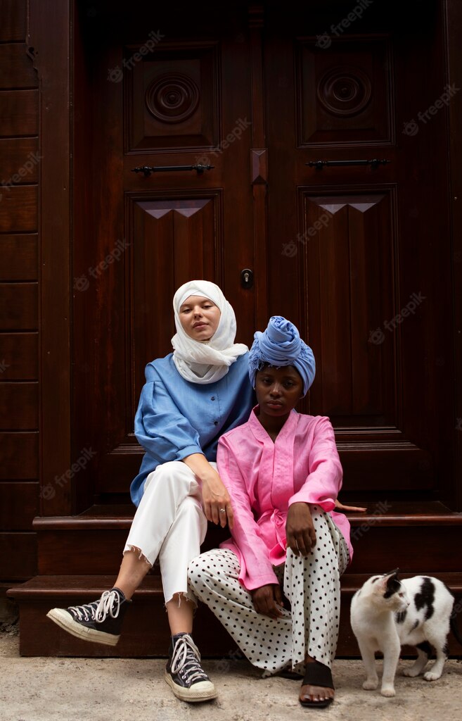 жінка в хіджабі