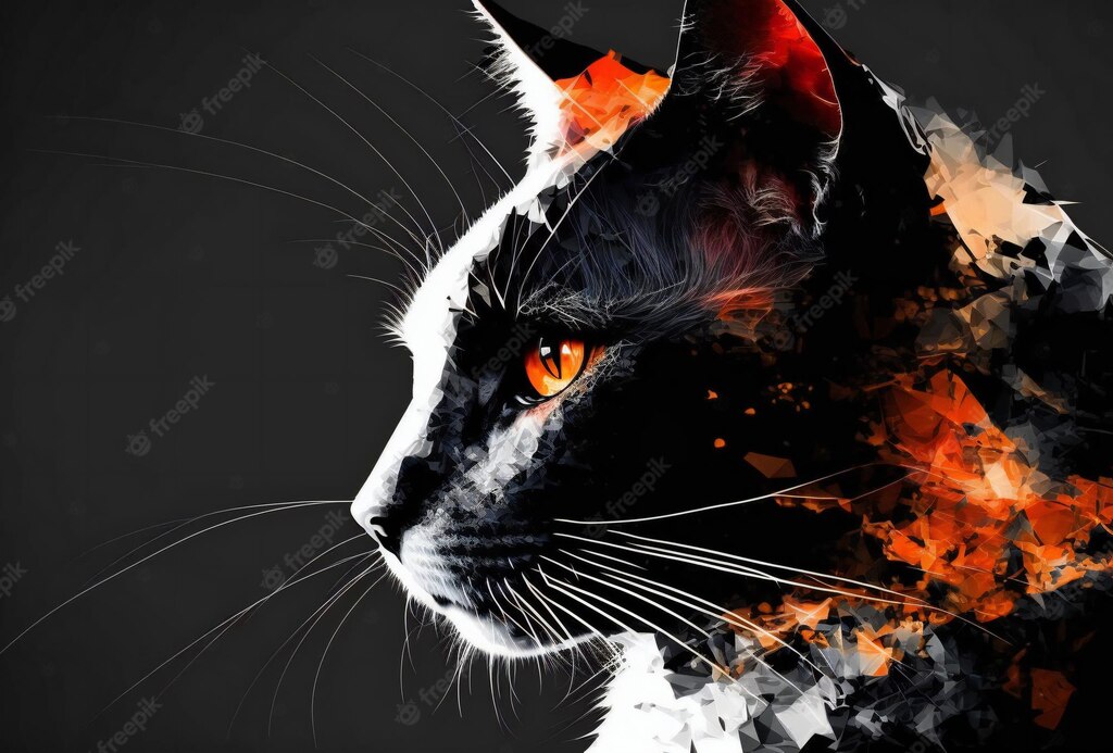 голова кота